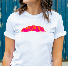 Load image into Gallery viewer, Uluru Geology Rocks Premium Unisex Crewneck T-shirt | Bella + Canvas 3001
